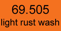mecha vallejo 69. 505 light rust wash 17 ml.