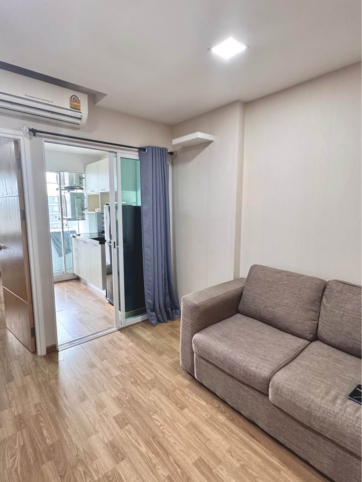 ให้เช่าห้องแบบ 1ห้องนอน 1ห้องน้ำ 1ครัวแยก โซนพื้นที่ MRT รัชดา คอนโด The Maple Ratchada-Ladprao (เดอะ เมเปิ้ล รัชดา-ลาดพร้าว) Low Rise ขนาดห้อง 33.5 ตรม. ชั้น 7