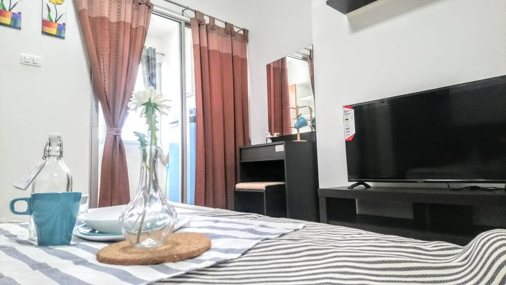 ให้เช่าคอนโด City Home Rattanathibet (ซิตี้ โฮม รัตนาธิเบศร์) - ตกแต่งเฟอร์ครบวิวสระว่ายน้ำ - การเดินทาง: MRT บางกระสอ