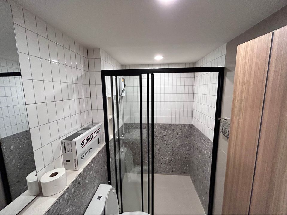 ปล่อยเช่าคอนโด The Line Vibe (เดอะ ไลน์ ไวบ์) - 1ห้องนอน 1ห้องน้ำ 1ห้องนั่งเล่น - ใกล้ BTS ห้าแยกลาดพร้าว - ขนาดห้อง 37 ตรม. ชั้น 10 ทิศเหนือ วิวสวน