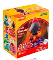 BLOKEES 810181531022 BLOKEES FIGURES POKEMON 74012 CLASSIC VERSION S CHARCADET