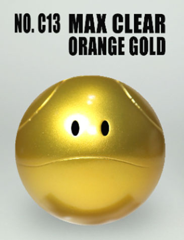 67130213 C13 max clear orange gold สีส้มทอง ใส