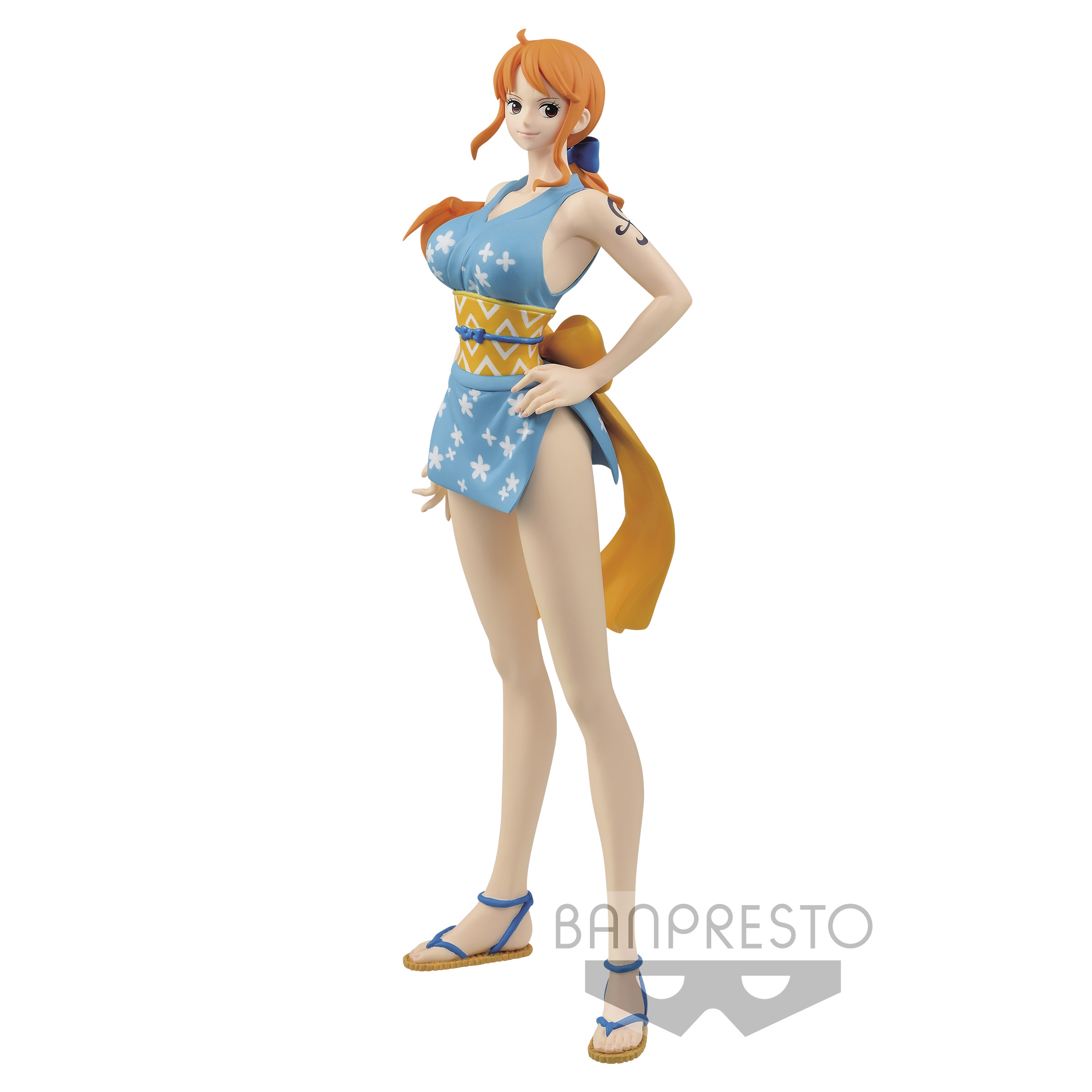 (เหลือ1ชิ้น ทักแชทก่อนโอน) 4983164160987 one piece glitter&glamours-nami wanokuni style-(ver.a)ฟ้า