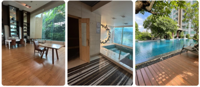 ปล่อยเช่าคอนโด Circle Condominium (เซอร์เคิล คอนโดมิเนียม) - 1ห้องนอน 1ห้องน้ำ 1ห้องนั่งเล่น - ใกล้ MRT เพชรบุรี/BTSนานา - ขนาดห้อง 45 ตรม. ชั้น 8 ตึก A