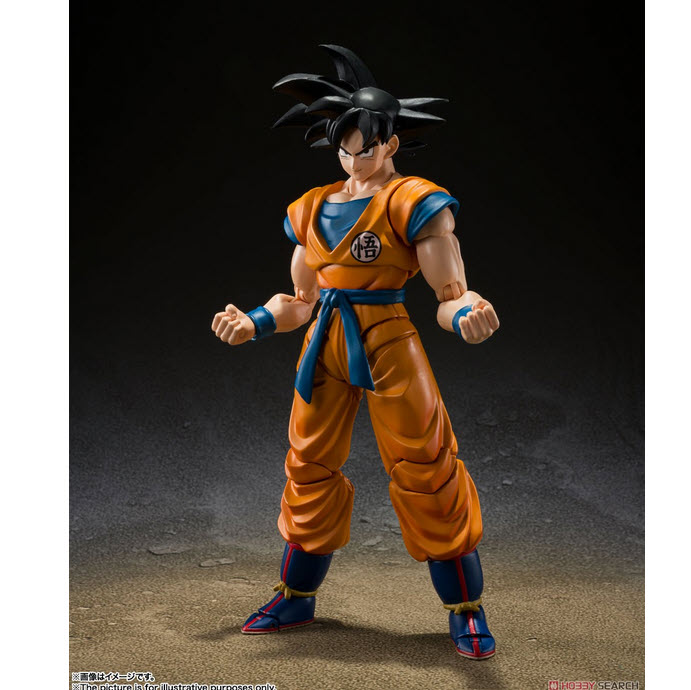 (เหลือ1ชิ้น) 4573102634818 s.h.figuarts son goku super hero