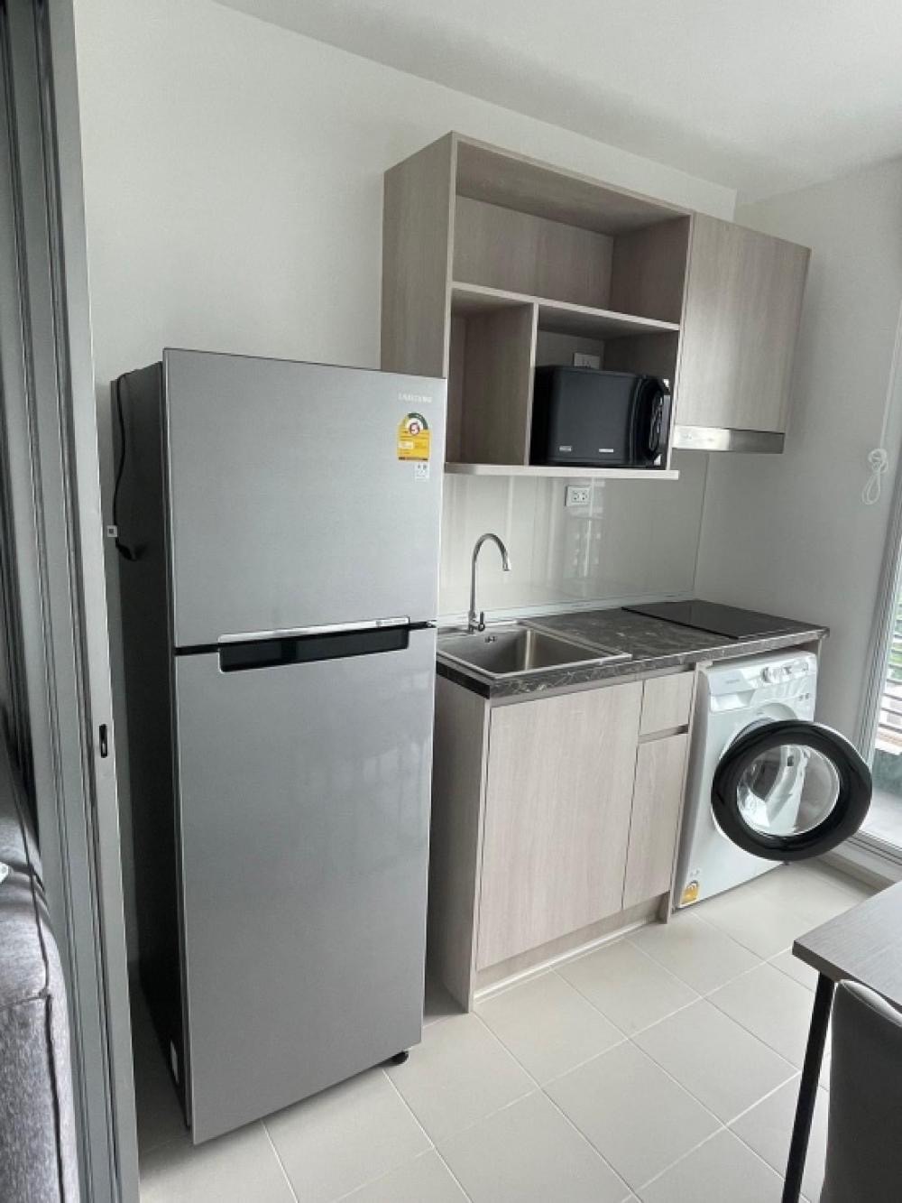 โซนพื้นที่ BTS วุฒากาศ ให้เช่าห้องแบบ 1ห้องนอน 1ห้องน้ำ 1ครัวปิด คอนโด Elio Sathorn-Wutthakat (เอลลิโอ สาทร-วุฒากาศ) High Rise ขนาดห้อง 31.48 ตรม. ชั้น 24 ตึกB