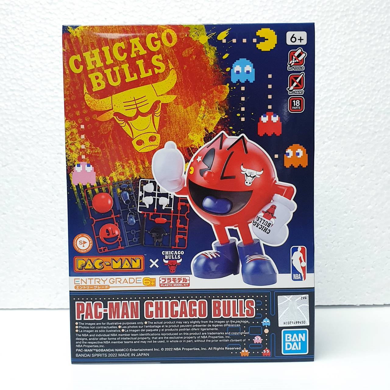 4573102632166 ENTRYGRADE PAC-MAN CHICAGO BULLS (fss)