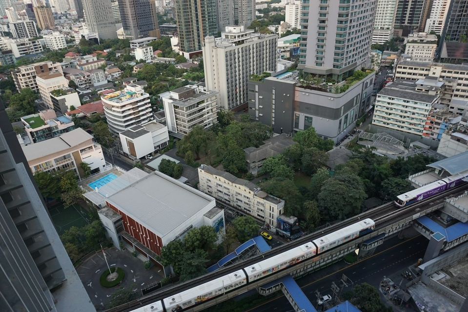 ปล่อยเช่าคอนโด Keyne by Sansiri (คีนน์ บาย แสนสิริ) - 1ห้องนอน 1ห้องน้ำ 1ห้องนั่งเล่น - ใกล้ BTS ทองหล่อ - ขนาดห้อง 36 ตรม. ชั้น 22