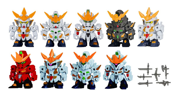 4549660227458 GD BUILD DIVERS GASHAPLA SD GD BUILD DIVERS 01 แบบ เซ็ต( 1เซ็ตจะมี 10แบบ)