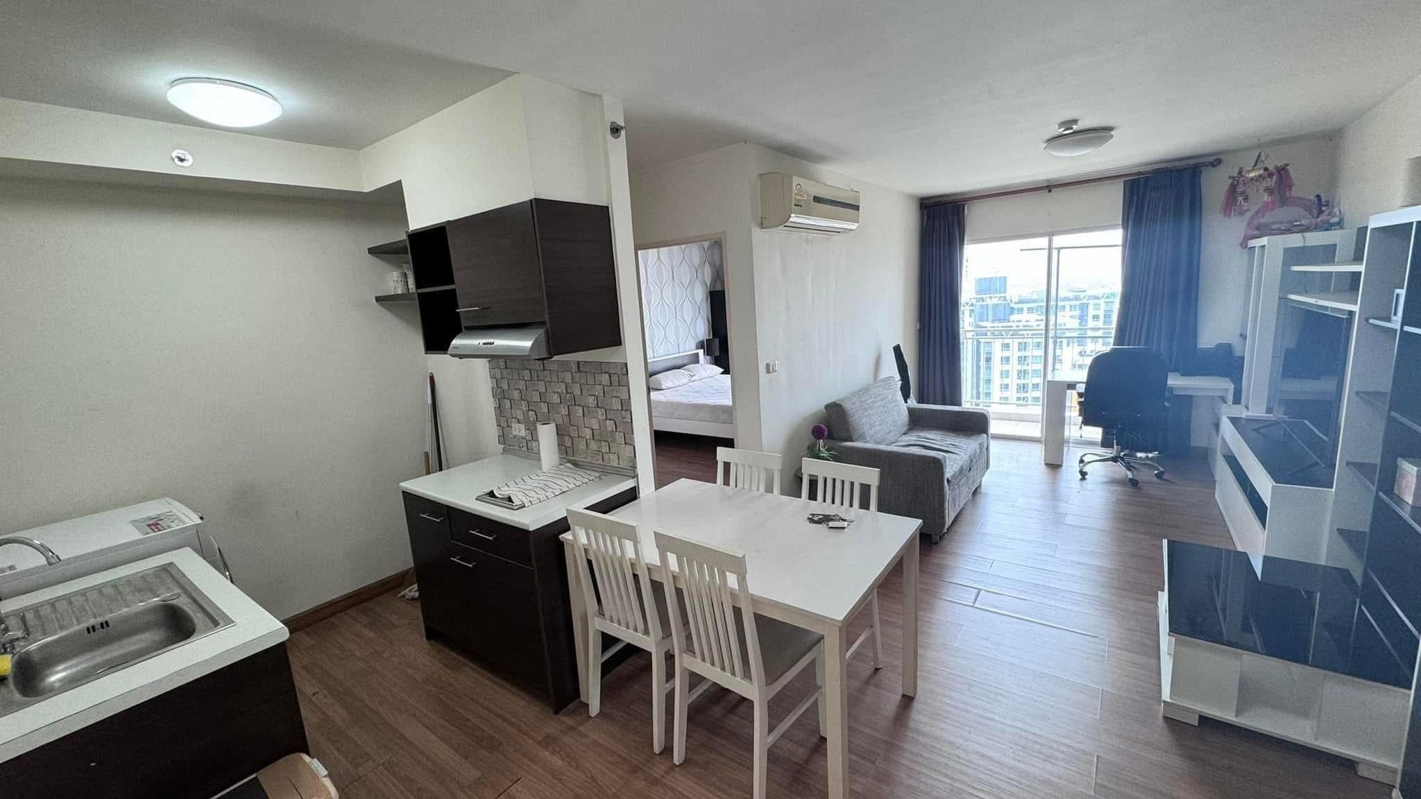 ให้เช่าคอนโด S&S Sukhumvit 101/1 (เอส แอนด์ เอส สุขุมวิท 101/1) High Rise โซนพื้นที่ BTS ปุณณวิถี อุดมสุข ห้องแบบ 1ห้องนอน 1ห้องน้ำ ขนาดห้อง 48 ตรม. ชั้น 18