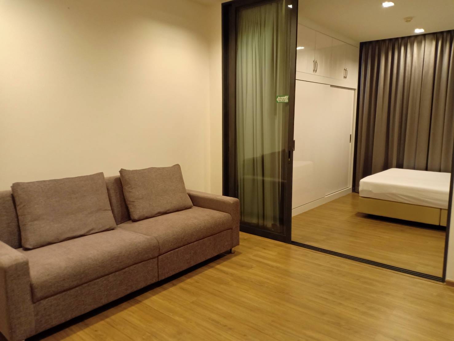 ปล่อยเช่าคอนโด Hasu Haus (ฮาสุ เฮ้าส์) - 1ห้องนอน 1ห้องน้ำ 1ห้องนั่งเล่น - ใกล้ BTS อ่อนนุช - ขนาดห้อง 37 ตรม. ชั้น 6 ตึก B