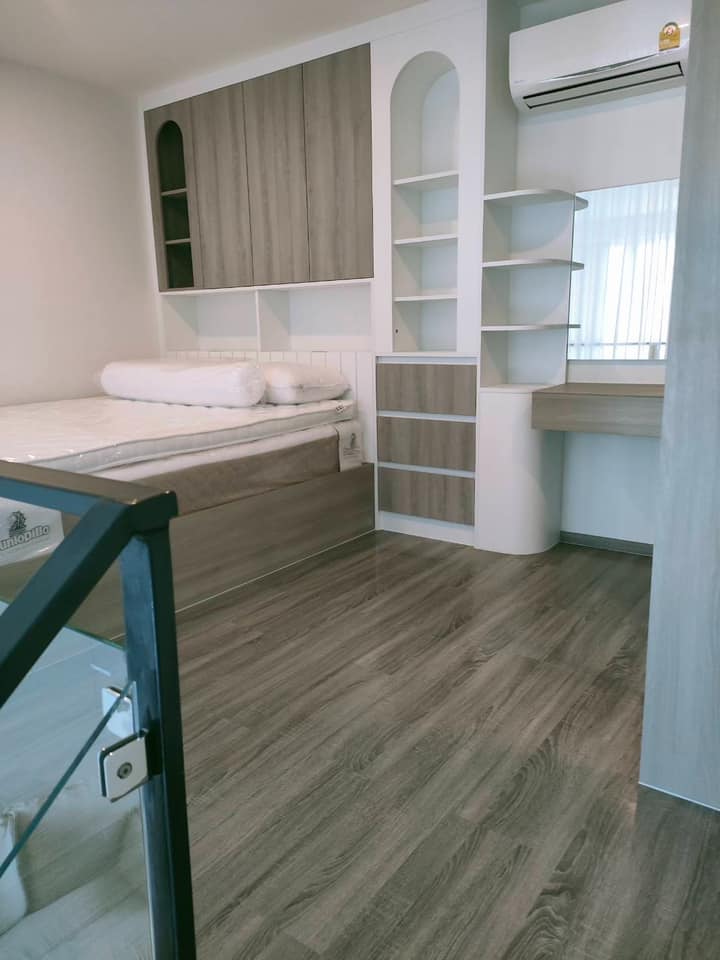 ปล่อยเช่าคอนโด Knightsbridge kaset - society (ไนท์บริดจ์ เกษตร โซไซตี้) - ห้อง Duplex2ชั้น 1ห้องนอน 1ห้องน้ำ 1ห้องนั่งเล่น - ใกล้ BTS เสนานิคม / เกษตร - ขนาดห้อง 36.5 ตรม. ชั้น 20