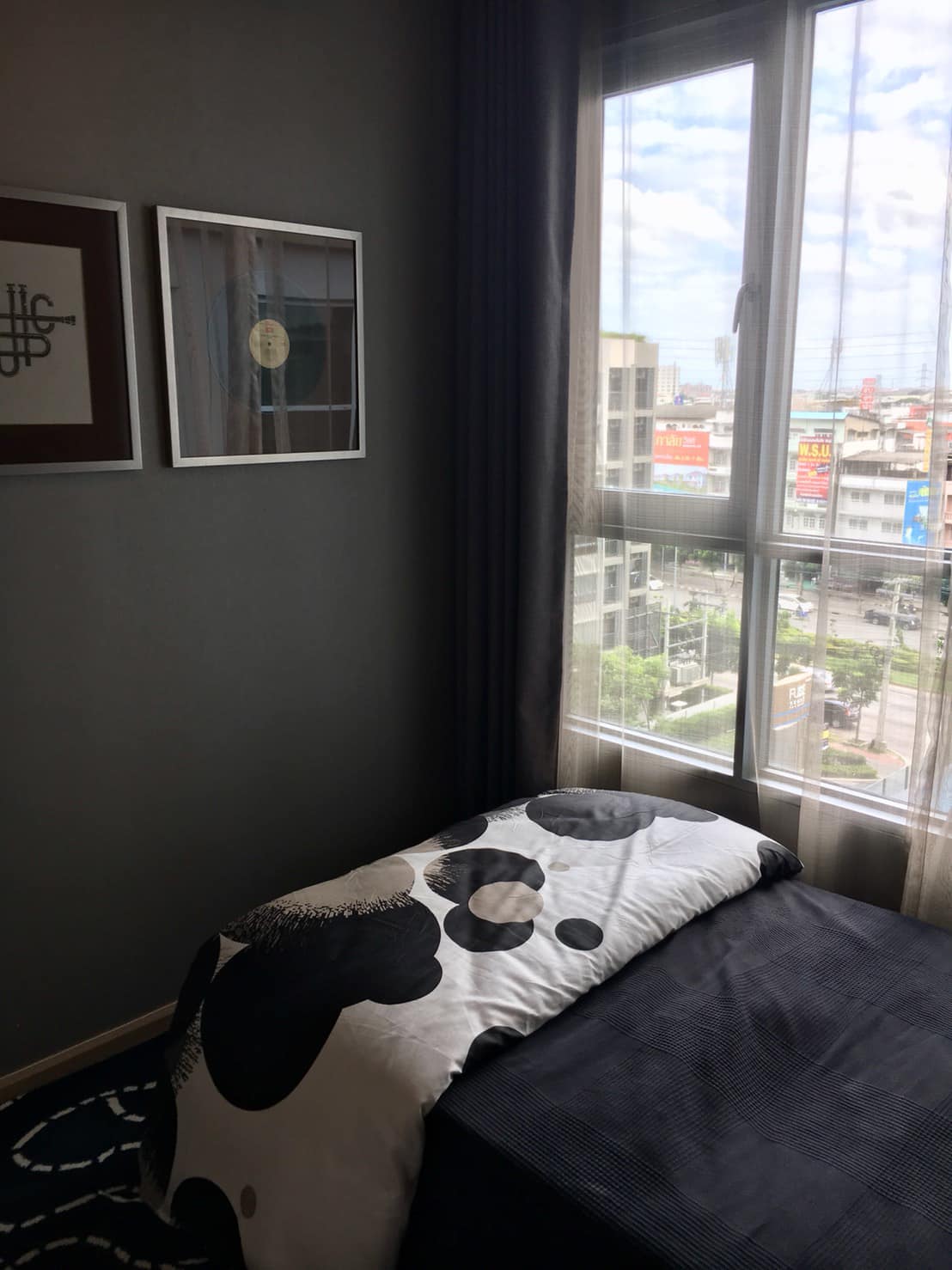 ให้เช่าห้องแบบ 2ห้องนอน 2ห้องน้ำ โซนพื้นที่ The Mall Bangkae MRT หลักสอง คอนโด Fuse Sense' Bangkae (ฟิวส์ เซนเซ่ บางแค) ขนาดห้อง 45 ตรม. ชั้น 6