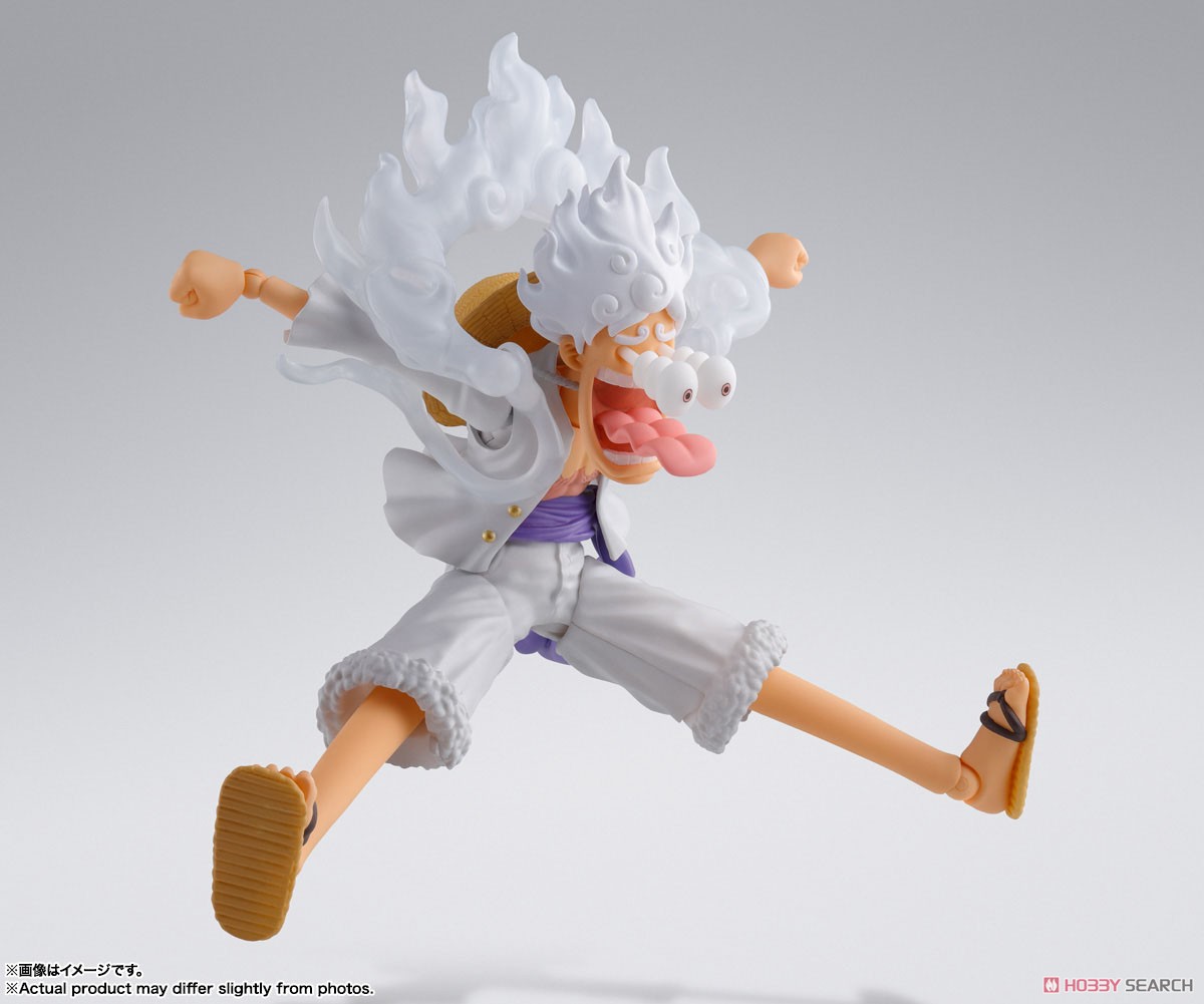 Bandai 4573102655615 s.h.figuarts Monkey.D.Luffy-gear5-