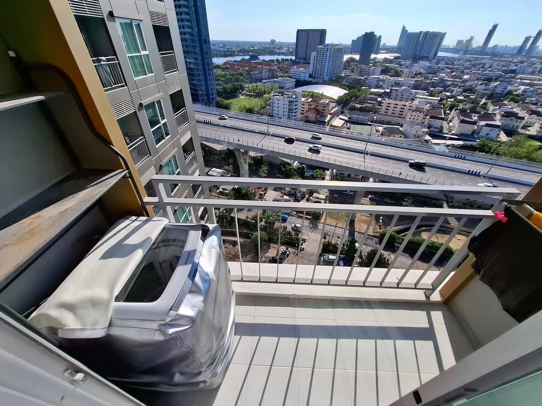 ให้เช่าห้องแบบ 1ห้องนอน 1ห้องน้ำ โซนพื้นที่ ถนนพระราม 3 คอนโด Lumpini Place Rama 3 - Riverine (ลุมพินี เพลส พระราม 3 – ริเวอร์ไรน์) High Rise ขนาดห้อง 30 ตรม. ชั้น 20