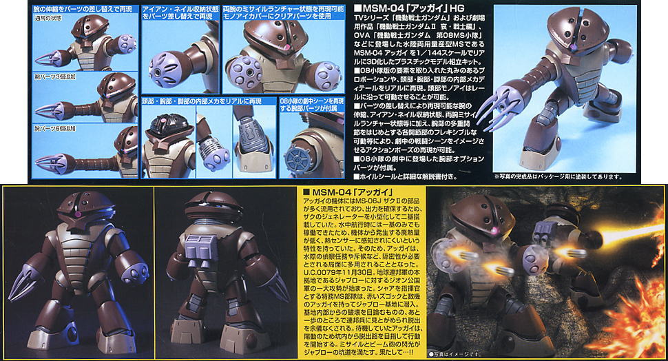 Bandai 4573102595690 hguc1/144 078 acguy 4573102595690