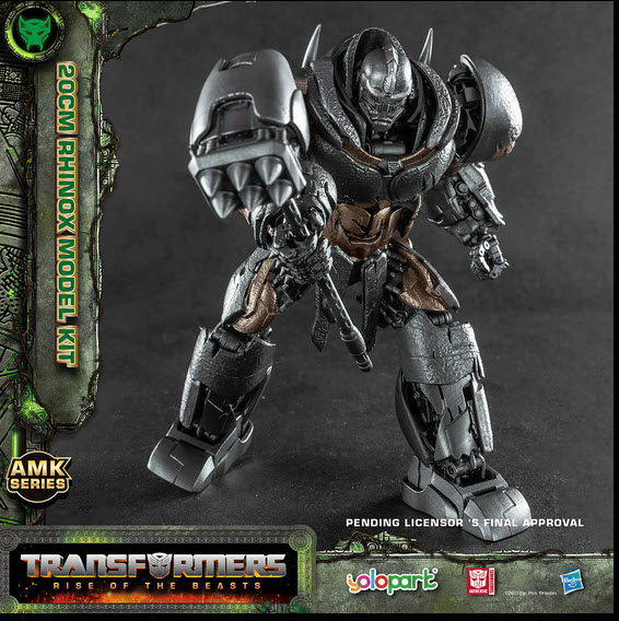 yolopart 4897131750050 Rhinox (20 cm): Transformers: Rise of the Beasts