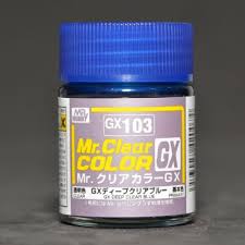 mr.hobby gx103 gx clear blue (18ml.)