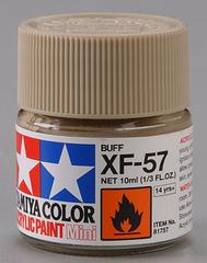 81757 acrylic mini (flat) xf-57 buff