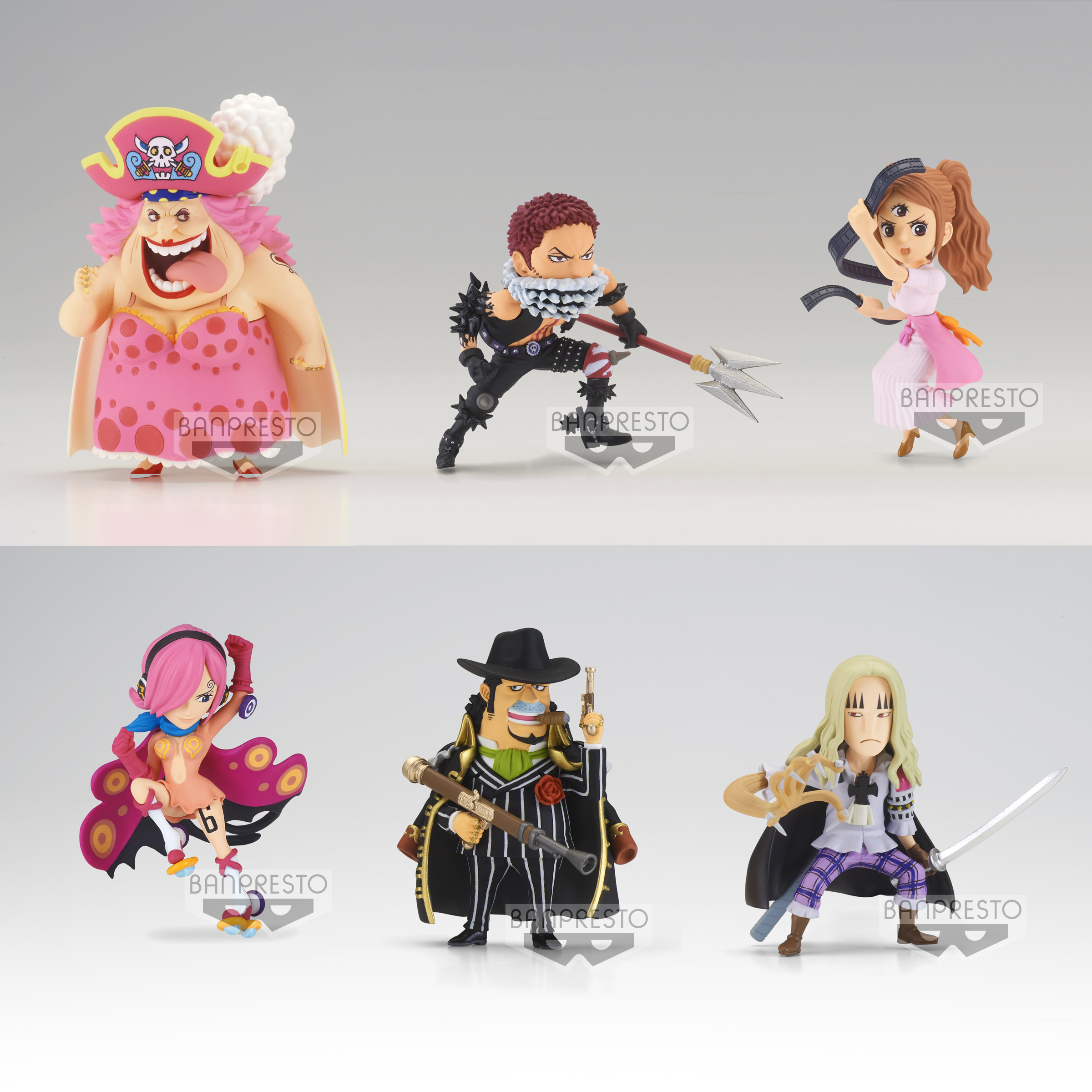 4983164186598 (set 6) WCF the great pirates 100 landscapes Vol.9 ได้ครบ 6 แบบ