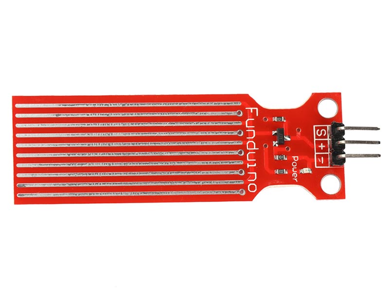 โมดูล เซนเซอร์น้ำฝน / ระดับน้ำ Rain Raindrop Water Level Sensor Module Height Depth of Detection For Arduino