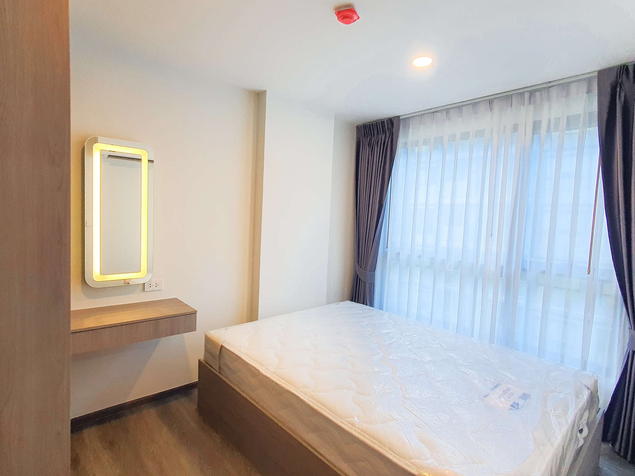 ให้เช่าห้องแบบ 1ห้องนอน 1ห้องน้ำ 1ครัวแยก โซนพื้นที่ BTS อ่อนนุช คอนโด ดิ ออริจิ้น อ่อนนุช (The Origin Onnut) Low Rise ขนาดห้อง 27 ตรม. ชั้น 5