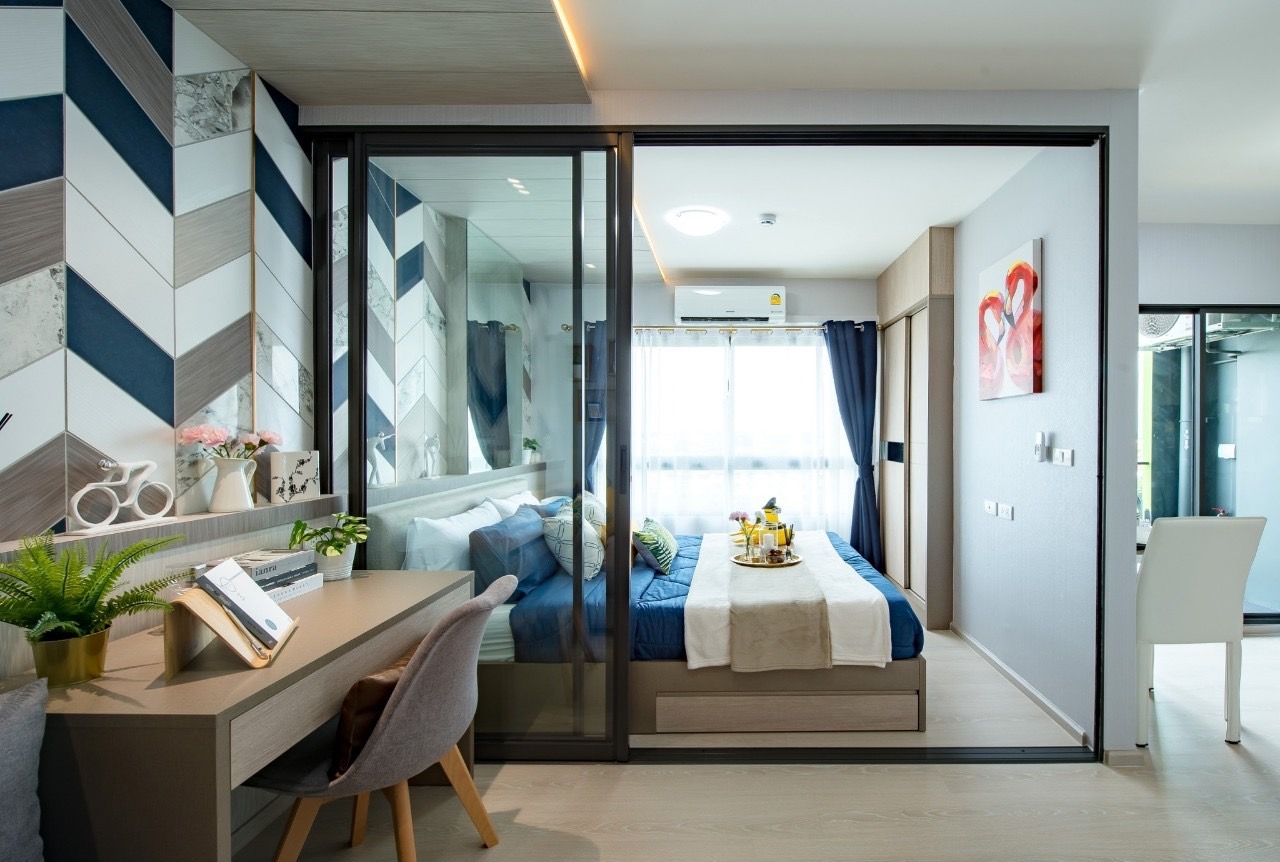 ❤️คอนโดสไตล์รีสอร์ท ดอนเมือง ใกล้รถไฟฟ้า ใกล้สนามบินดอนเมือง ❤️ฟรีทุกค่าใช้จ่าย ฟรีเฟอร์ ฟรีเครื่องใช้ไฟฟ้า ❤️กู้เกินได้ กู้ตกแต่งได้ ❤️Condo Resort Donmueang Near BTS