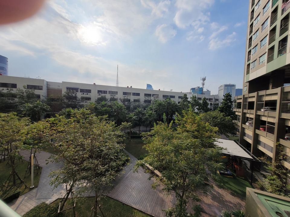 ปล่อยเช่าคอนโด Lumpini Park Rama 9 - Ratchada (ลุมพินี พาร์ค พระราม 9 – รัชดา) - 1ห้องนอน 1ห้องน้ำ 1ห้องนั่งเล่น - ใกล้ MRT พระราม 9 - ขนาดห้อง 26 ตรม. ชั้น 3 ตึก B