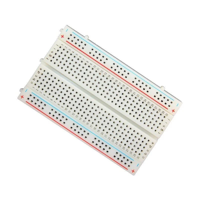 บอร์ดทดลอง Breadboard 400 holes