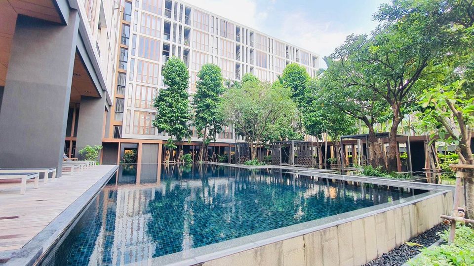 ปล่อยเช่าคอนโด Hasu Haus (ฮาสุ เฮ้าส์) - 1ห้องนอน 1ห้องน้ำ 1ห้องนั่งเล่น - ใกล้ BTS อ่อนนุช - ขนาดห้อง 30 ตรม. ชั้น 4 ตึก 1