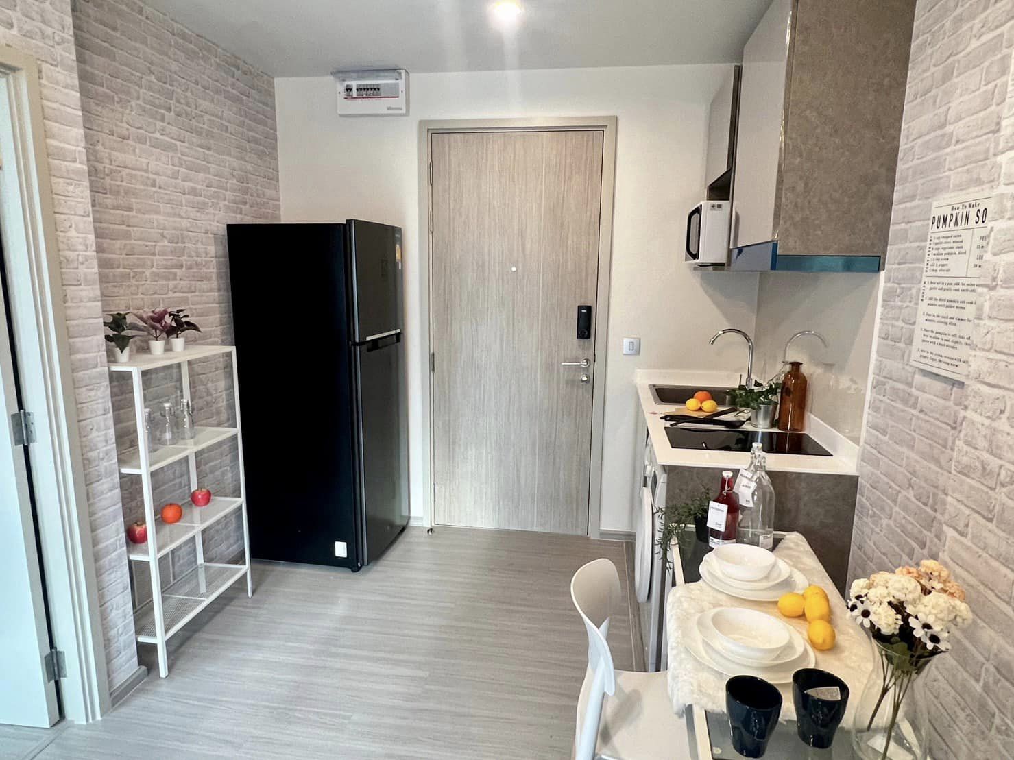 ให้เช่าคอนโด Aspire Erawan Prime (แอสปาย เอราวัณ ไพร์ม) ห้องสวยมีเครื่องซักผ้า