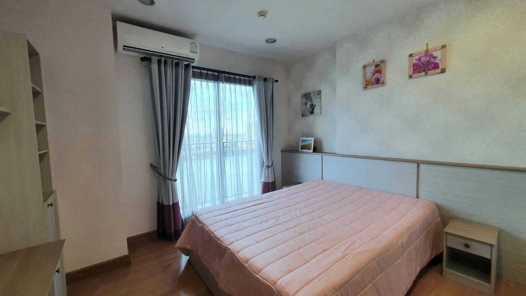 ให้เช่าห้องน่าอยู่วิวแม่น้ำแบบ2ห้องนอน2ห้องน้ำ สอบถามแอด Line ID : Smile-easy ที่ แชปเตอร์ วัน โมเดิร์น ดัชต์ ราษฎร์บูรณะ 33