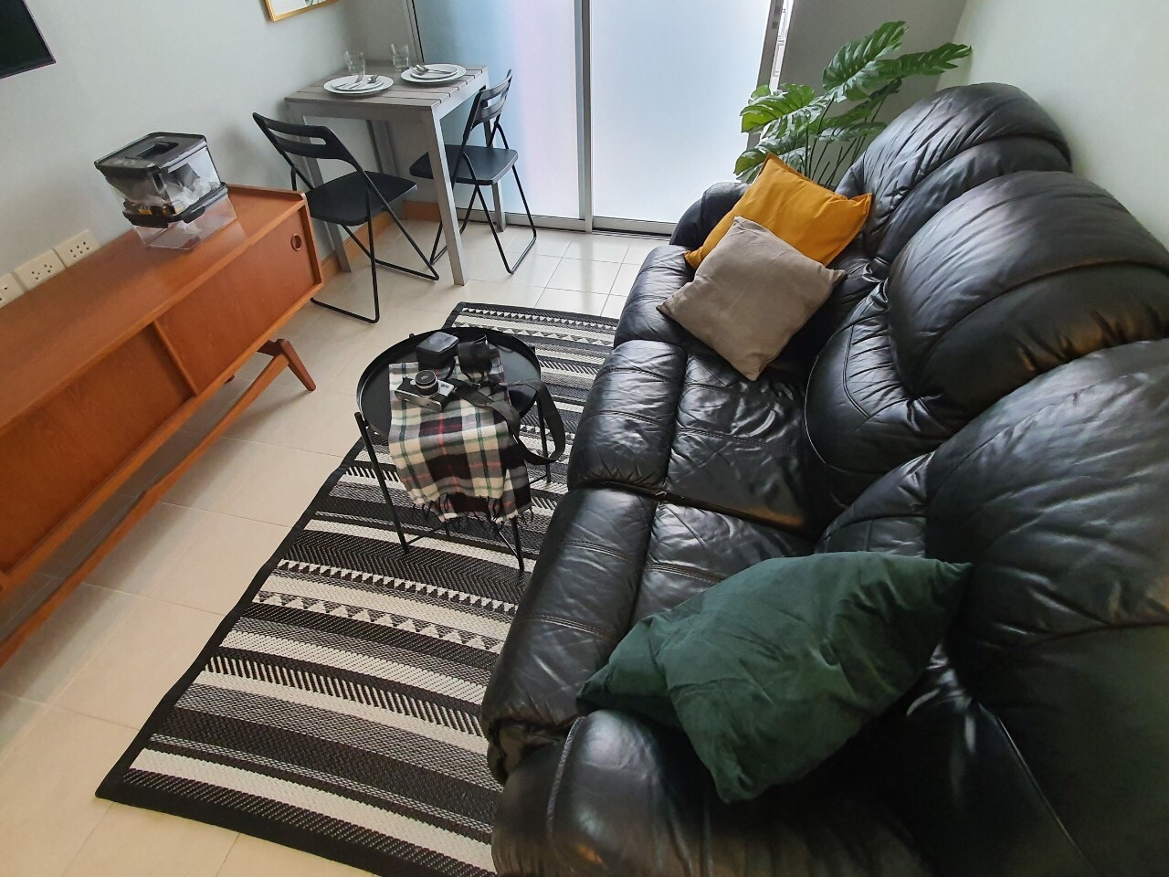 ปล่อยเช่าคอนโด City Home Sukhumvit (ซิตี้ โฮม สุขุมวิท ) - ตกแต่งเครื่องใช้ไฟฟ้าครบ - การเดินทาง: ใกล้รถไฟฟ้า BTS อุดมสุข