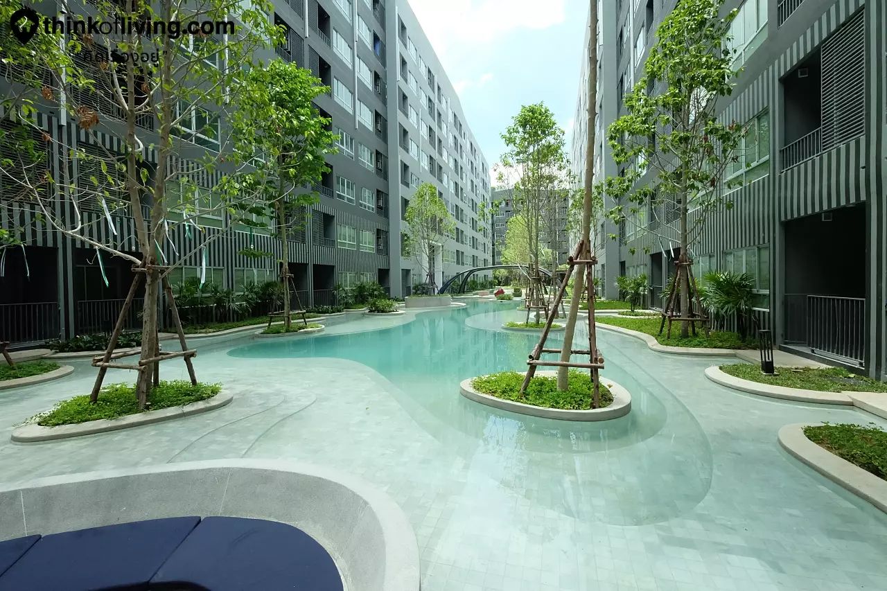 ขายด่วนคอนโด Elio Del Moss Phaholyothin 34 (เอลลิโอ เดล มอสส์ พหลโยธิน 34) - 1ห้องนอน 1ห้องน้ำ 1ห้องนั่งเล่น 1ห้องครัว - ใกล้ BTS เสนา / ม.เกษตร - ขนาดห้อง 30.82 ตรม. ชั้น 2 ตึก C ห้องริมสุด