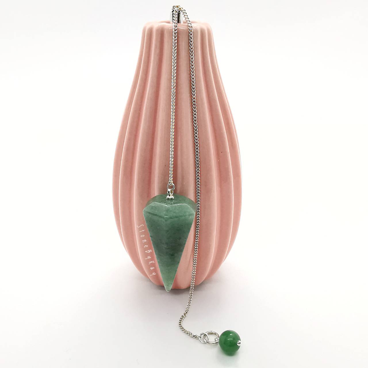 เพนดูลั่มหินกรีนอเวนเจอรีน Green Aventurine
