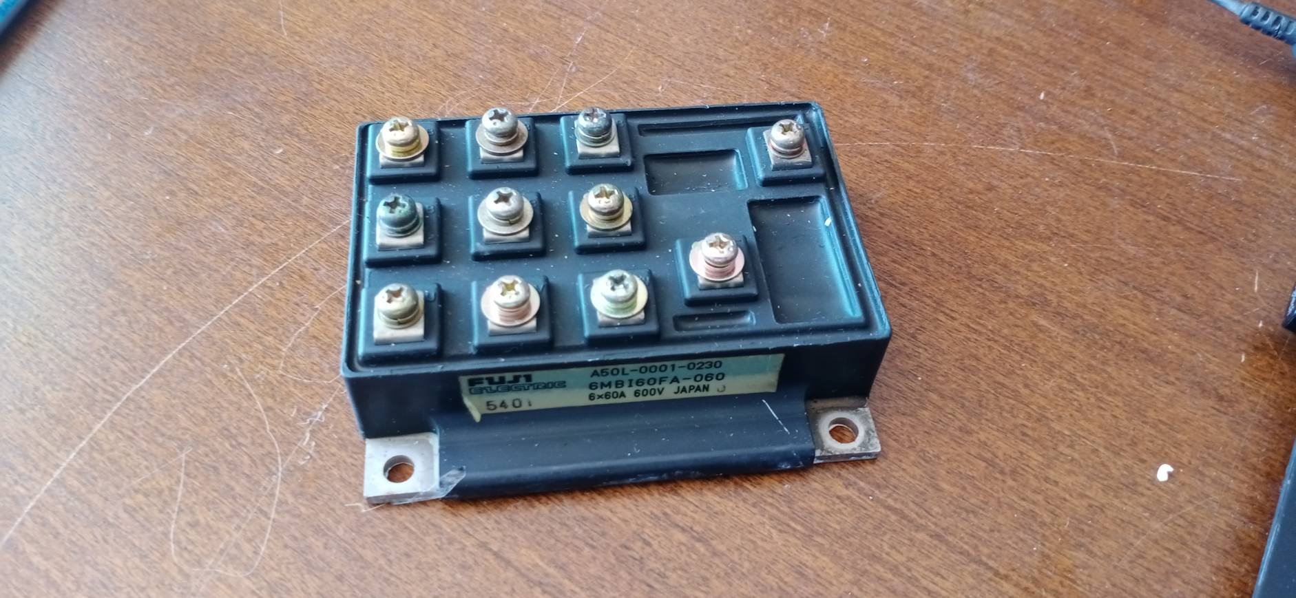 FUJI 6MBI60FA-060 A50L-0001-0230 POWER MODULE 6*60A 600V