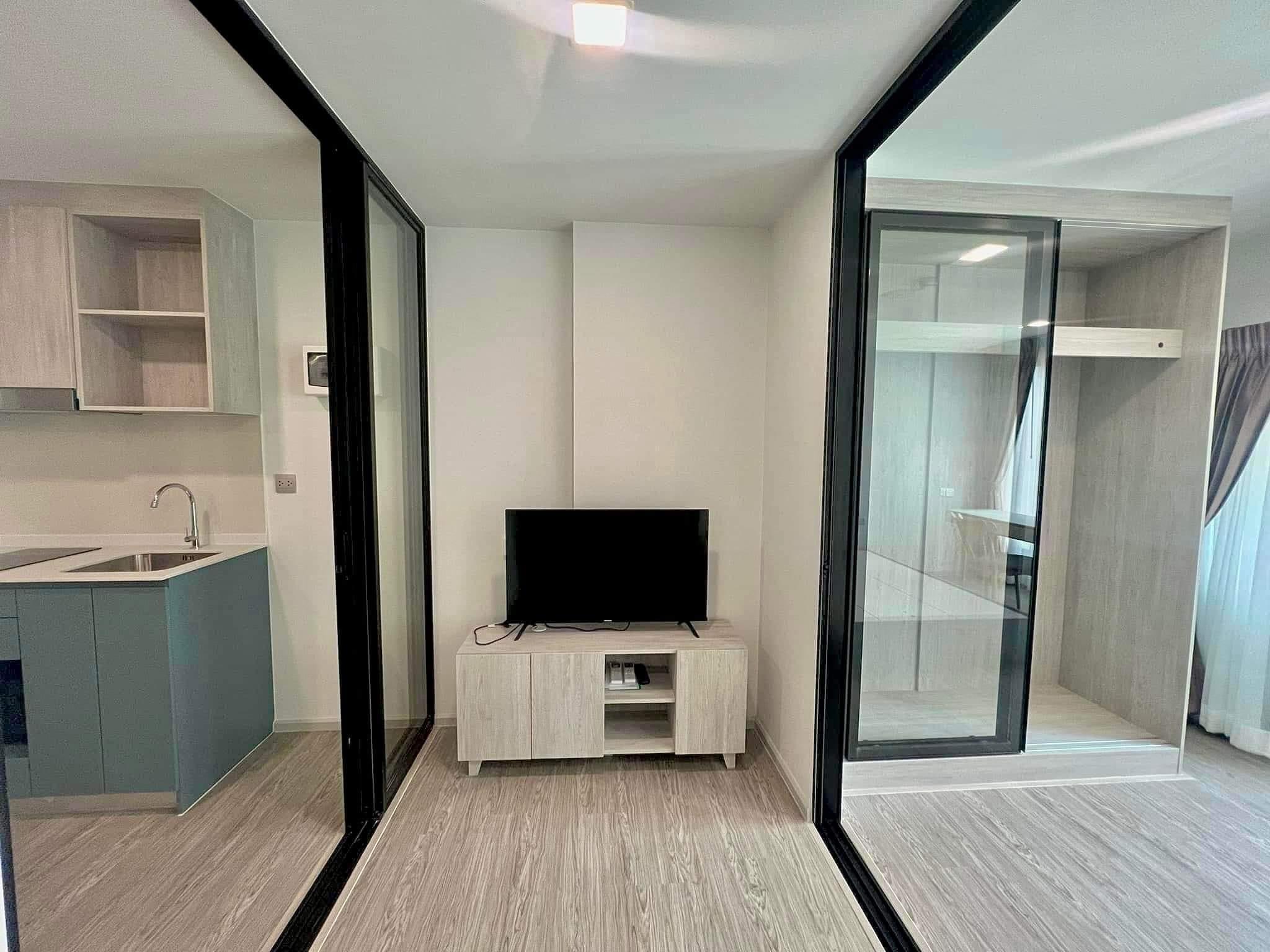 ปล่อยเช่าคอนโด Kave Seed Kaset (เคฟ ซี้ด เกษตร) - ห้องใหม่เฟอร์เครื่องใช้ไฟฟ้าครบครั้น - ใกล้ BTSเสนาและเกษตร/มหาลัยเกษตร