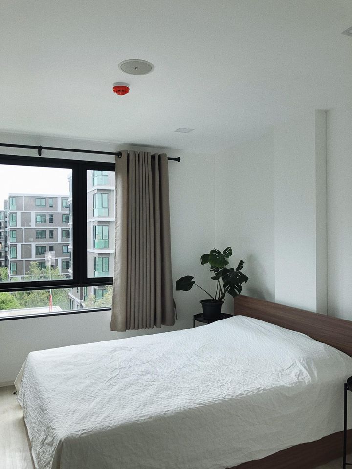 ปล่อยเช่าคอนโด Atmoz Ladprao 71 (แอทโมซ ลาดพร้าว 71) - 1ห้องนอน 1ห้องน้ำ 1ห้องนั่งเล่น 1ห้องครัว - ใกล้ Central Eastville/เดอะคริสตัล เอกมัย-รามอินทรา - ขนาดห้อง 33 ตรม. ชั้น 6