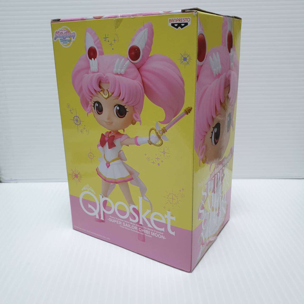 (เหลือ1ชิ้น ทักแชทก่อนโอน) 4983164175646 Q Posket Super Sailor chibi moon Kaleidoscope Ver..-banpresto