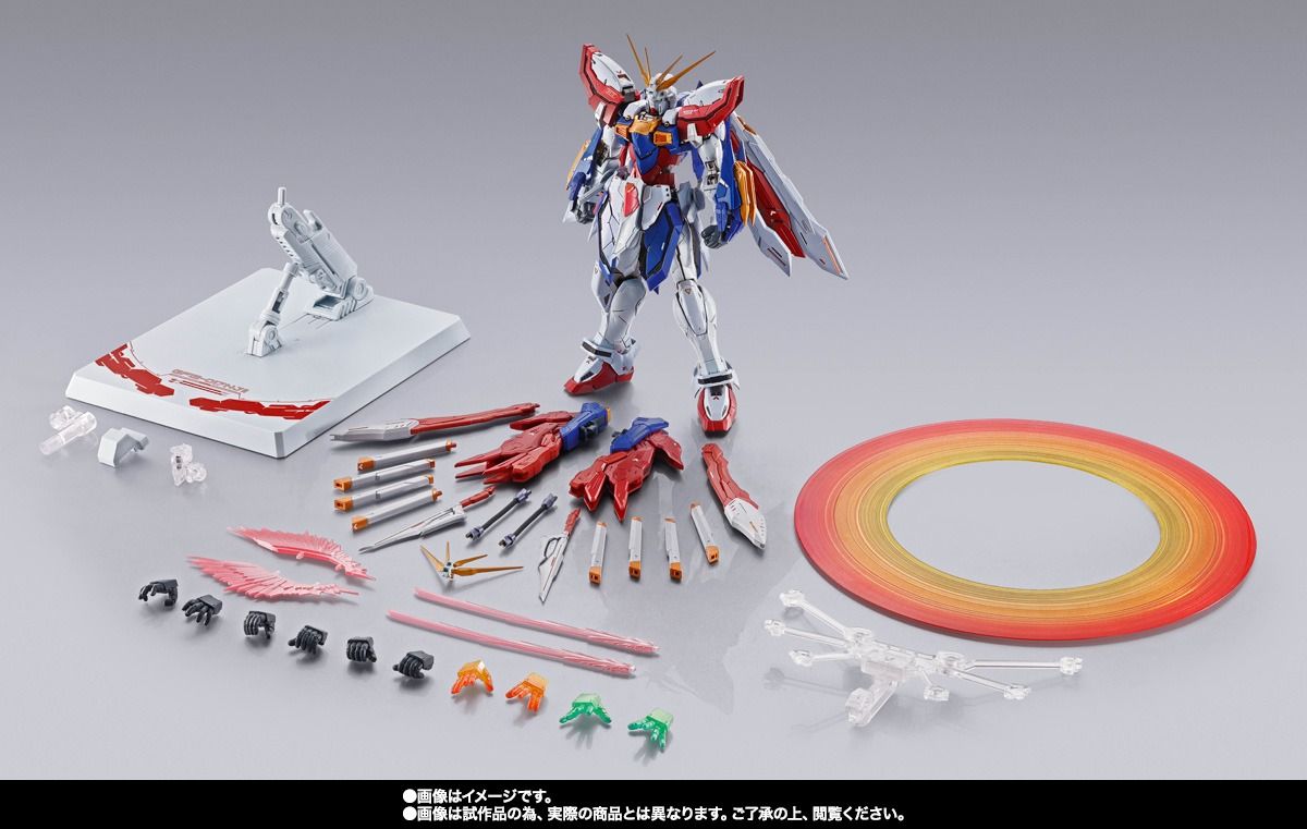 Bandai 4573102675156 metal build burning gundam&burning gundam second