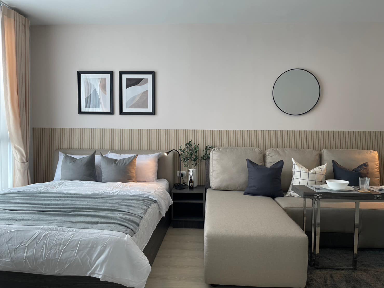 ปล่อยเช่าคอนโด Elio Del Nest (เอลิโอ เดล เนสท์) - Studio 1ห้องน้ำ 1ห้องนั่งเล่น - ใกล้ BTS อุดมสุข - ขนาดห้อง 26 ตรม. ชั้น 29