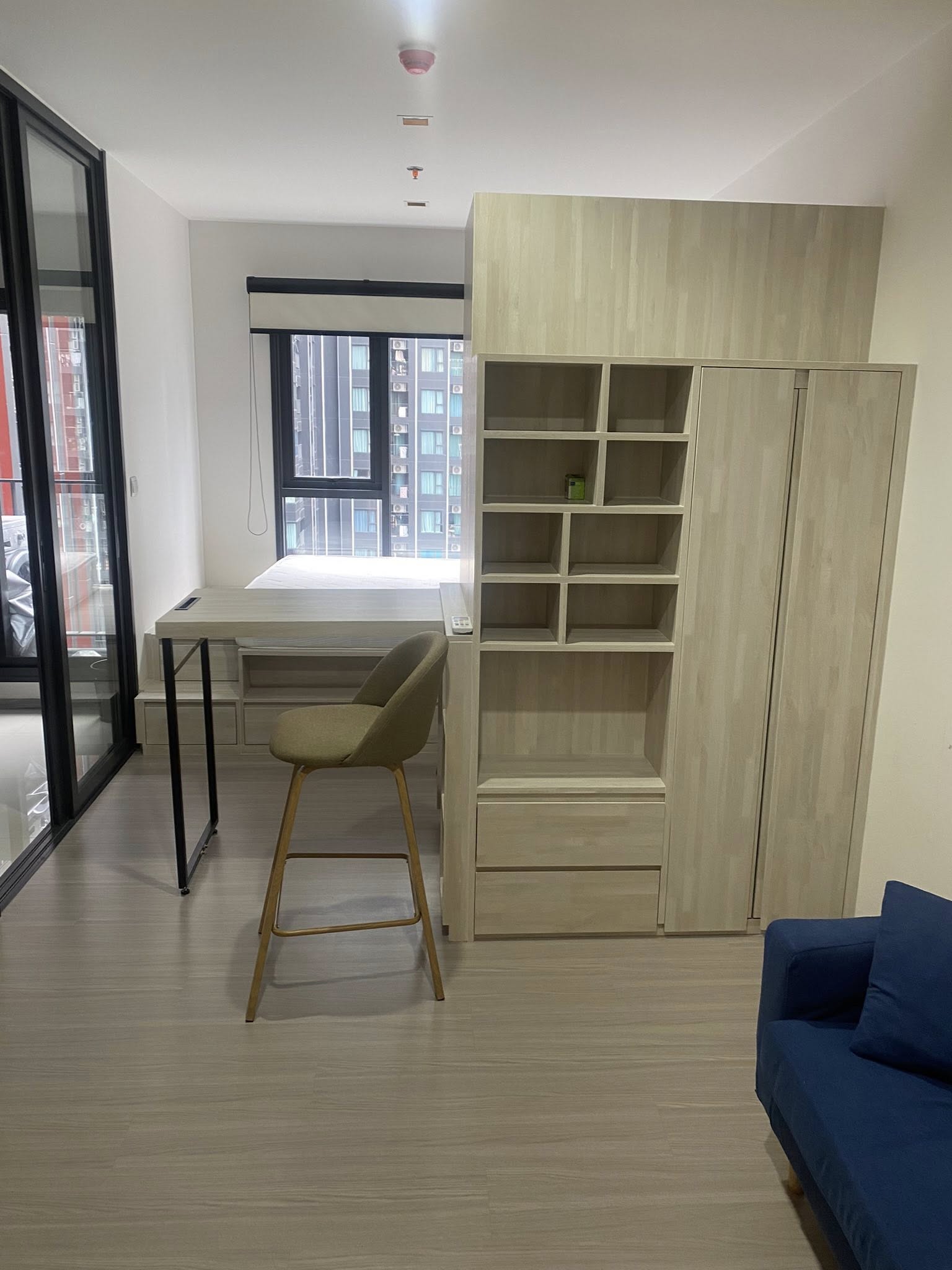 คอนโด Life Asoke Hype (ไลฟ์ อโศก ไฮป์) High Rise โซนพื้นที่ MRTพระราม9และเพชรบุรี ใกล้ มศว ให้เช่าห้องแบบ Studio 1ห้องน้ำ 1ห้องครัว