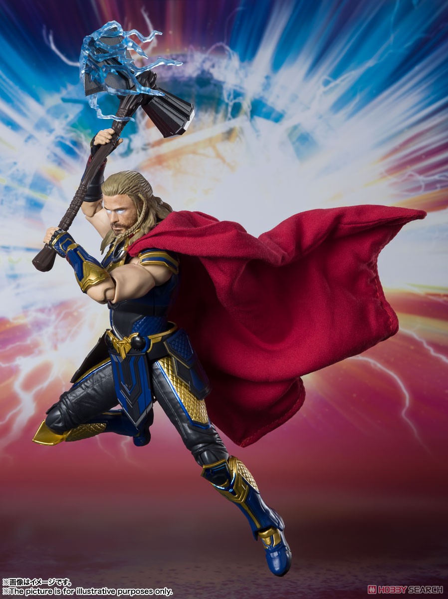 Bandai tamashii 4573102632920 s.h.figuarts thor :love and thunder