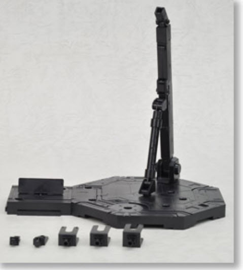 Bandai 4573102580092Action Base 1 Black (Display) ( 1/100 ,SD, 1/144)
