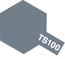 TS-100 semi-gloss bright gun metal 100ml. 4950344851003