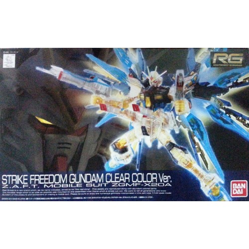 มี1รอยืนยันก่อนโอน (P-bandai) RG strike freedom clear ver. Expo