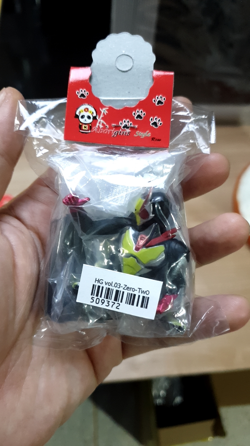 (เหลือ 1 ชิ้น กรุณาแชทเพื่อยืนยัน ก่อนโอน)509372 gasha HG kame rider new edition vol.03-Kamen Rider Zero-Two