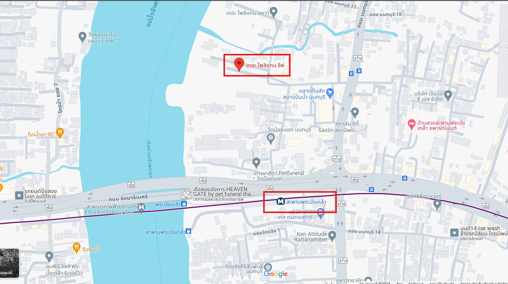 ปล่อยเช่าคอนโด The Politan Rive (เดอะ โพลิแทน รีฟ) - วิวแม่น้ำ 1ห้องนอน 1ห้องน้ำ 1ห้องนั่งเล่น 1ห้องครัว - ใกล้ MRT พระนั่งเกล้า - ขนาดห้อง 30 ตรม. ชั้น 40