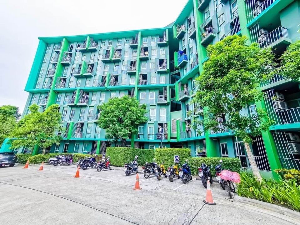 ปล่อยเช่าคอนโด Parc Exo Kaset - Navamintra (พาร์ค เอ็กโซ เกษตร - นวมินทร์) - 1ห้องนอน 1ห้องน้ำ 1ห้องนั่งเล่น - ใกล้ Chocolate Ville (ช็อคโกแลต วิลล์) - ขนาดห้อง 33 ตรม. ชั้น 8 ตึก E