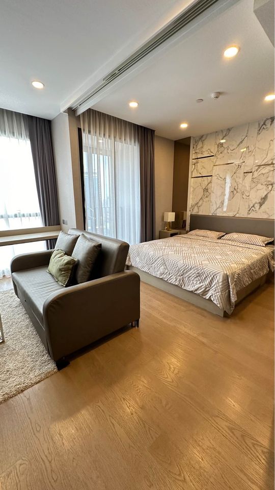 ปล่อยเช่าคอนโด Ashton Chula - Silom (แอชตัน จุฬา - สีลม) - ชั้นสูงวิวสวย 1ห้องนอน 1ห้องน้ำ 1ห้องนั่งเล่น - ใกล้ MRT สามย่าน/จุฬา - ขนาดห้อง 34.5 ตรม. ชั้น 34